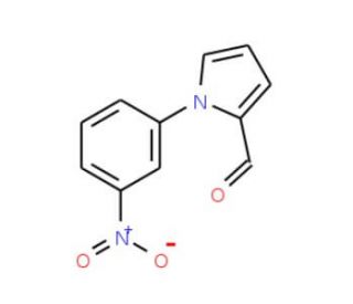 1-(3-Nitrophenyl)-1H-pyrrole-2-carbaldehyde - chemical structure image