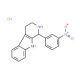 1-(3-Nitrophenyl)-2,3,4,9-tetrahydro-1H-beta-carboline hydrochloride - chemical structure image