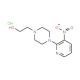 [1-(3-Nitropyridin-2-yl)piperazin-4-yl]ethanolhydrochloride - chemical structure image