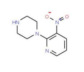 1-(3-Nitropyridin-2-yl)piperazine (CAS 87394-48-7) - chemical structure image