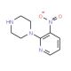 1-(3-Nitropyridin-2-yl)piperazine (CAS 87394-48-7) - chemical structure image