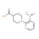 1-(3-Nitropyridin-2-yl)piperidine-4-carboxylic acid - chemical structure image
