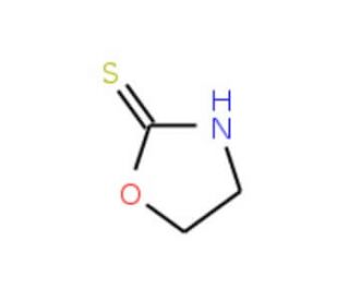 1,3-oxazolidine-2-thione (CAS 5840-81-3) - chemical structure image