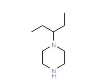 1-(3-Pentyl)piperazine (CAS 373356-51-5) - chemical structure image