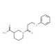 1-(3-phenoxypropanoyl)piperidine-3-carboxylic acid - chemical structure image