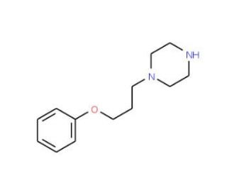 1-(3-Phenoxypropyl)piperazine (CAS 41298-49-1) - chemical structure image