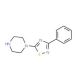 1-(3-Phenyl-1,2,4-thiadiazol-5-yl)piperazine (CAS 306935-14-8) - chemical structure image