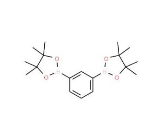 1,3-Phenyldiboronic acid, pinacol ester (CAS 196212-27-8) - chemical structure image