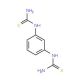 1,3-Phenylene-bis(2-thiourea) (CAS 2591-01-7) - chemical structure image