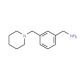 1-[3-(piperidin-1-ylmethyl)phenyl]methanamine (CAS 91271-80-6) - chemical structure image