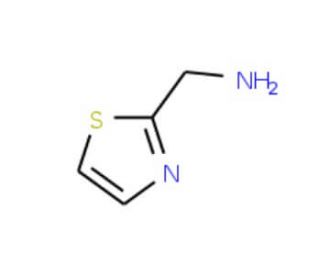 1,3-Thiazol-2-ylmethylamine (CAS 55661-33-1) - chemical structure image