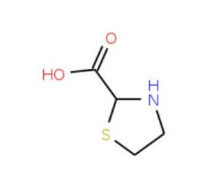 1,3-Thiazolane-2-carboxylic acid (CAS 16310-13-7) - chemical structure image