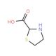 1,3-Thiazolane-2-carboxylic acid (CAS 16310-13-7) - chemical structure image