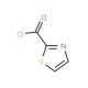 1,3-Thiazole-2-carbonyl chloride (CAS 30216-57-0) - chemical structure image