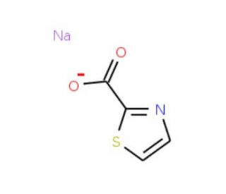1,3-Thiazole-2-carboxylic acid sodium salt - chemical structure image
