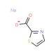 1,3-Thiazole-2-carboxylic acid sodium salt - chemical structure image