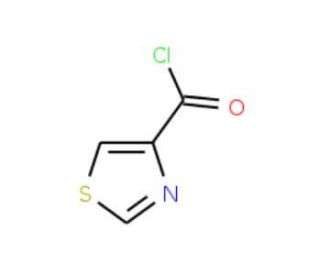 1,3-Thiazole-4-carbonyl chloride (CAS 3745-79-7) - chemical structure image