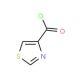 1,3-Thiazole-4-carbonyl chloride (CAS 3745-79-7) - chemical structure image