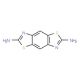 [1,3]thiazolo[5,4-f][1,3]benzothiazole-2,6-diamine (CAS 16162-28-0) - chemical structure image