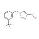 {1-[3-(Trifluoromethyl)benzyl]-1H-1,2,3-triazol-4-yl}methanol - chemical structure image