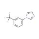 1-[3-(Trifluoromethyl)phenyl]-1H-imidazole (CAS 25371-97-5) - chemical structure image