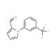 1-(3-Trifluoromethyl-phenyl)-1H-pyrrole-2-carbaldehyde (CAS 299169-87-2) - chemical structure image