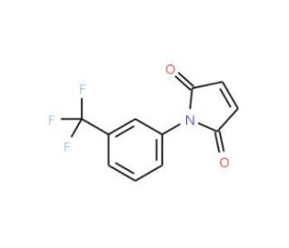 1-(3-Trifluoromethyl-phenyl)-pyrrole-2,5-dione (CAS 53629-19-9) - chemical structure image
