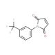 1-(3-Trifluoromethyl-phenyl)-pyrrole-2,5-dione (CAS 53629-19-9) - chemical structure image