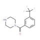 1-{[3-(trifluoromethyl)phenyl]carbonyl}piperazine (CAS 179334-14-6) - chemical structure image