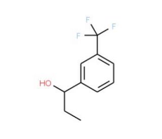 1-[3-(Trifluoromethyl)phenyl]propan-1-ol (CAS 618-97-3) - chemical structure image