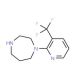 1-[3-(Trifluoromethyl)pyridin-2-yl]homopiperazine - chemical structure image
