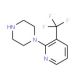 1-[3-(Trifluoromethyl)pyridin-2-yl]piperazine hydrochloride (CAS 87394-50-1) - chemical structure image