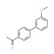 1-(3′-Methoxy[1,1′-biphenyl]-4-yl)ethanone (CAS 76650-30-1) - chemical structure image