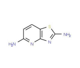 [1,3]thiazolo[4,5-b]pyridine-2,5-diamine (CAS 13575-43-4) - chemical structure image