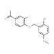 1-{4-[(2-Bromo-5-methoxybenzyl)oxy]-3-fluorophenyl}-1-ethanone - chemical structure image