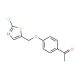 1-{4-[(2-Chloro-1,3-thiazol-5-yl)methoxy]phenyl}-1-ethanone - chemical structure image