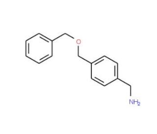1-{4-[(benzyloxy)methyl]phenyl}methanamine - chemical structure image