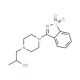 1-[4-(1,1-dioxido-1,2-benzisothiazol-3-yl)piperazin-1-yl]propan-2-ol - chemical structure image