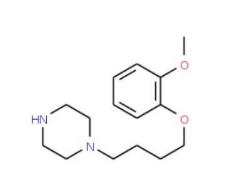 1-[4-(2-Methoxyphenoxy)butyl]piperazine - chemical structure image