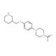 1-{4-[4-(3-Piperidinylmethoxy)phenyl]-1-piperazinyl}-1-ethanone - chemical structure image