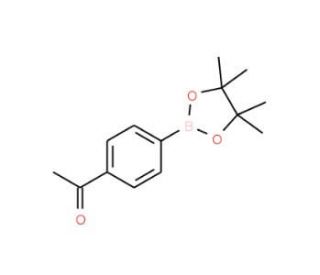 1-[4-(4,4,5,5-Tetramethyl-1,3,2-dioxaborolan-2-yl)phenyl]ethanone (CAS 171364-81-1) - chemical structure image