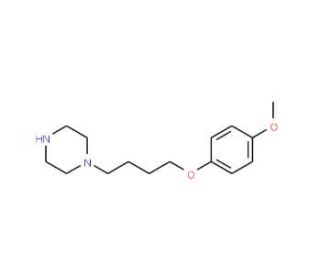 1-[4-(4-Methoxyphenoxy)butyl]piperazine - chemical structure image