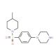 1-[4-(4-Methyl-piperidine-1-sulfonyl)-phenyl]-piperazine - chemical structure image