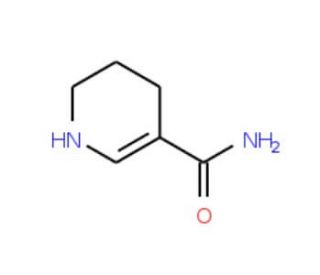 1,4,5,6-Tetrahydro-3-pyridinecarboxamide (CAS 7032-11-3) - chemical structure image