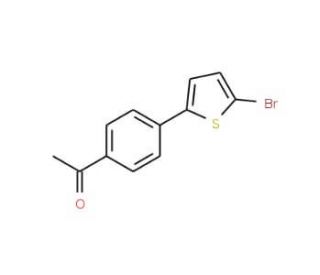 1-[4-(5-bromothien-2-yl)phenyl]ethanone - chemical structure image