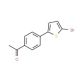 1-[4-(5-bromothien-2-yl)phenyl]ethanone - chemical structure image