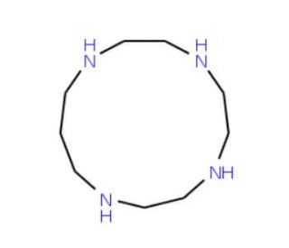 1,4,7,10-Tetraazacyclotridecane (CAS 295-14-7) - chemical structure image