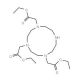 1,4,7-Tris(ethoxycarbonylmethyl)-1,4,7,10-tetraazacyclododecane (CAS 114873-52-8) - chemical structure image