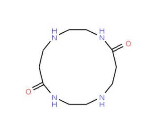1,4,8,11-Tetraaza-cyclotetradecane-5,12-dione (CAS 97565-24-7) - chemical structure image