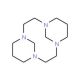 1,4,8,11-Tetraazatricyclo[9.3.1.1(4,8)]hexadecane (CAS 75920-10-4) - chemical structure image